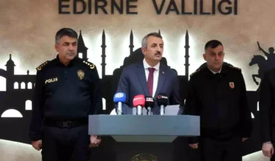 Edirne’de Yunan Sınırına Duvar