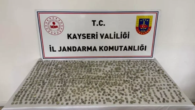 Kayseri’de Tarihi Eser Operasyonu