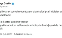 THY İran Seferleri İptal Edilmedi