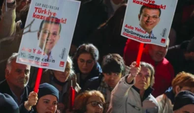 Tutuklanma kararına tepkiler sürüyor! Halk İmamoğlu için sokaklarda