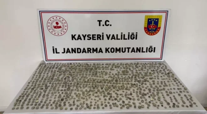 Kayseri’de Tarihi Eser Operasyonu
